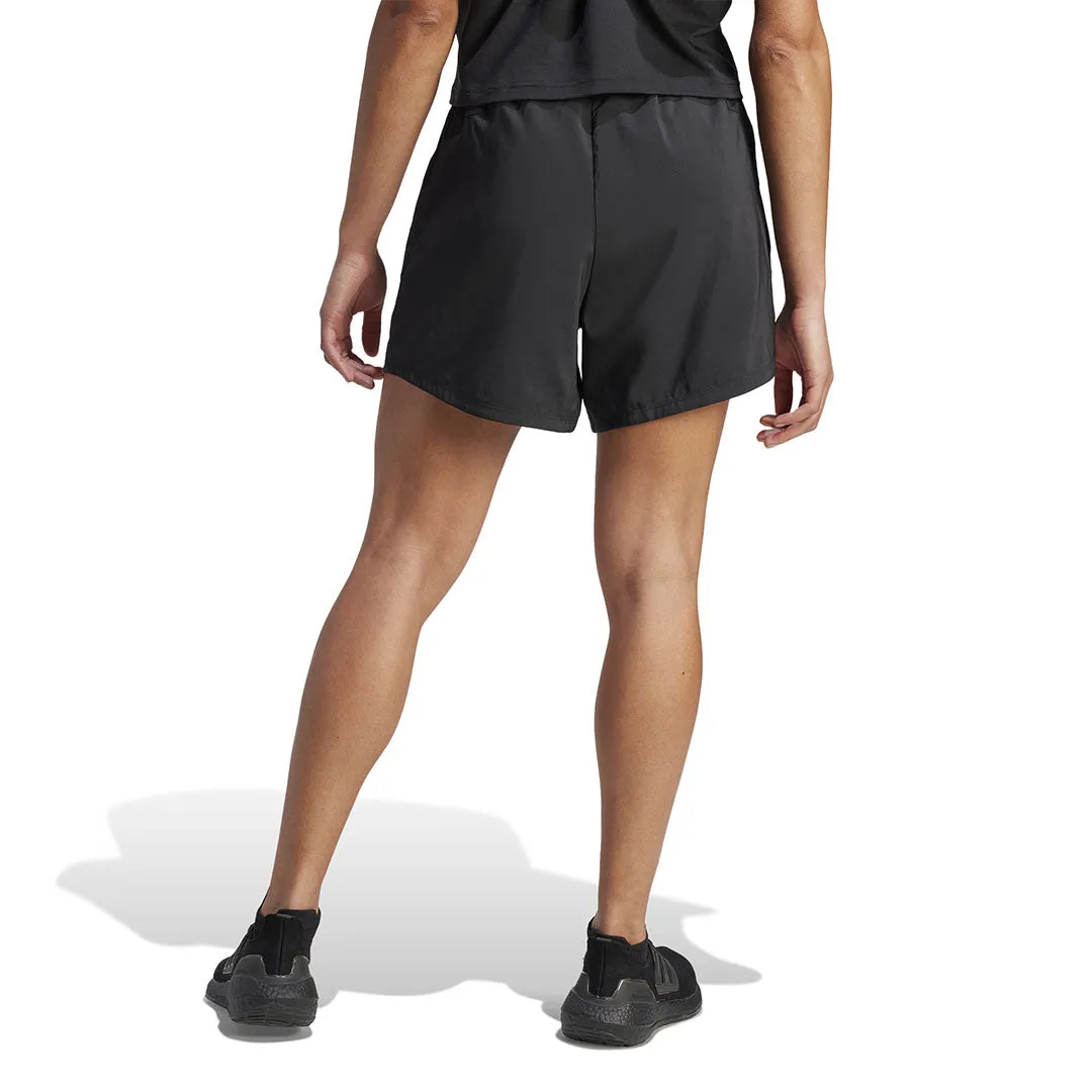 adidas - Women's AEROREADY Hyperglam 5" Woven Shorts (IB0697)