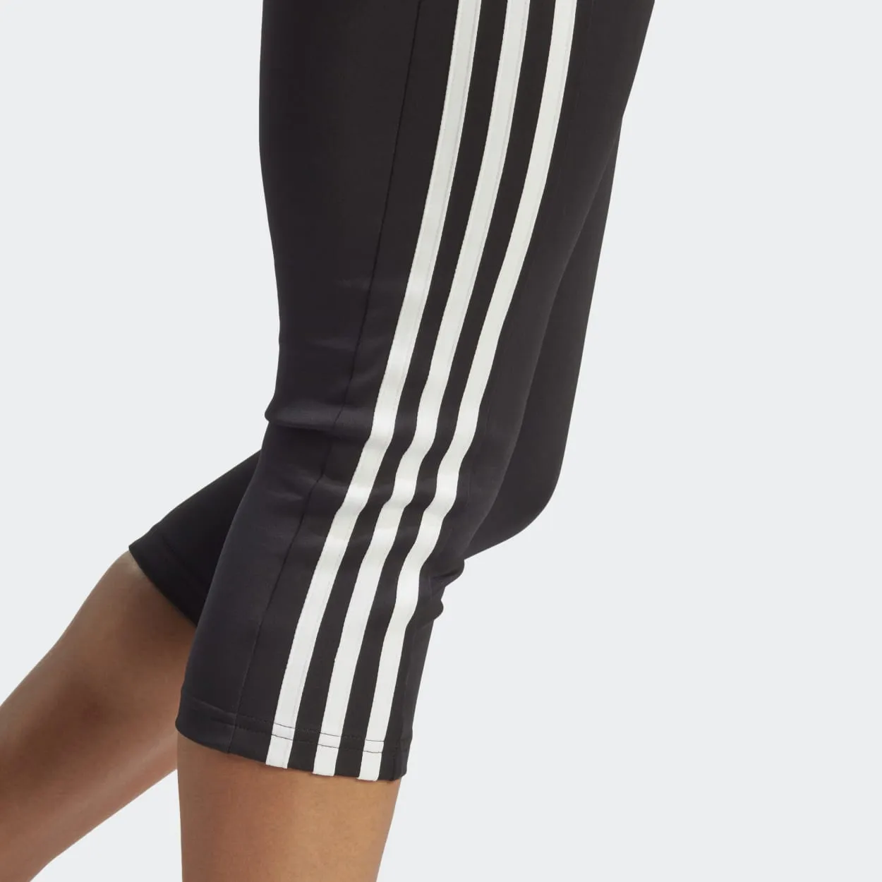 adidas Womens Designed To Move High-Rise 3-Stripes ¾ Sport Leggings