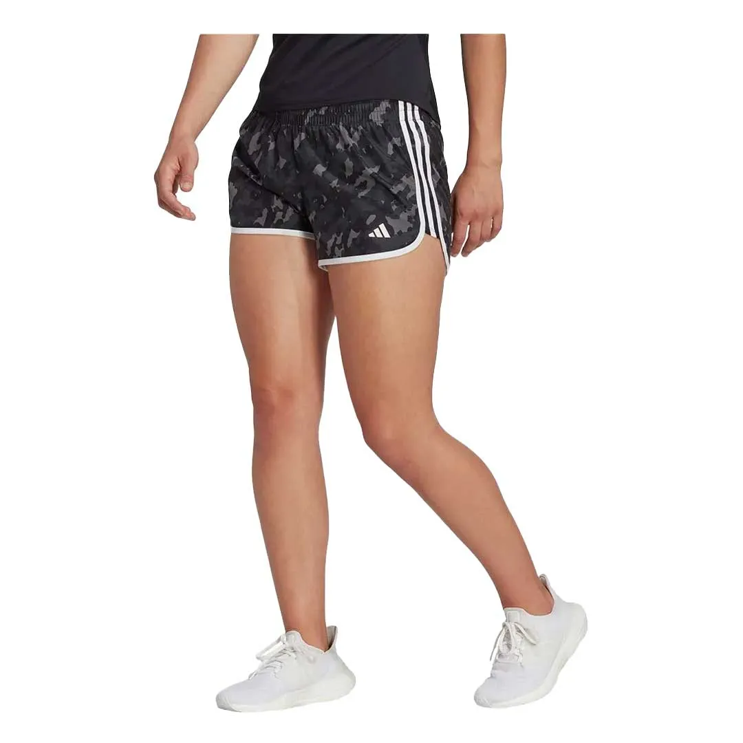 adidas - Women's Marathon 20 Camo Running 3 Inch Shorts (HM4249-3IN)