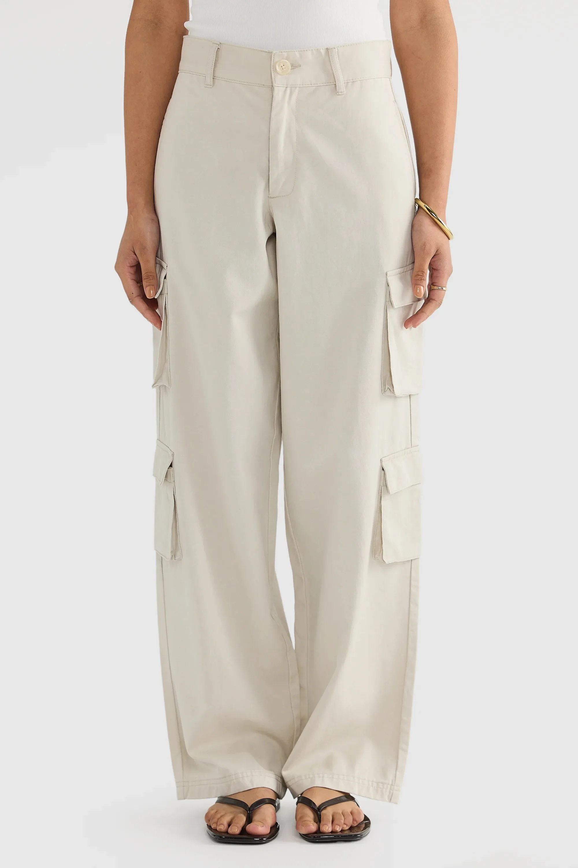 Arden Cargo Pant Stone