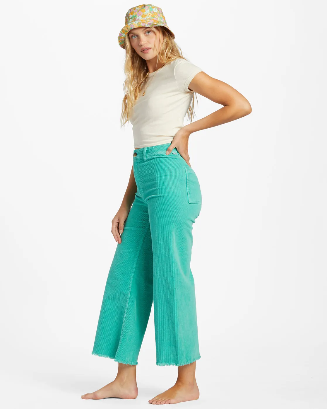 BILLABONG Free Fall Corduroy pant-Bright Lagoon