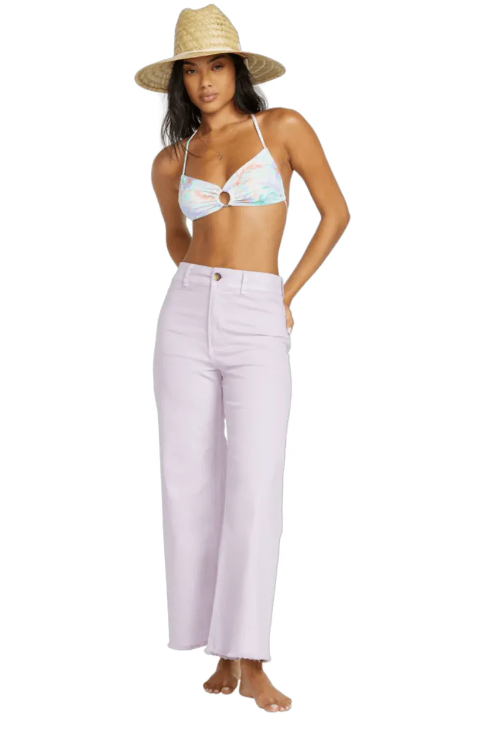 BILLABONG Free Fall Twill Pants - Amethyst Smoke