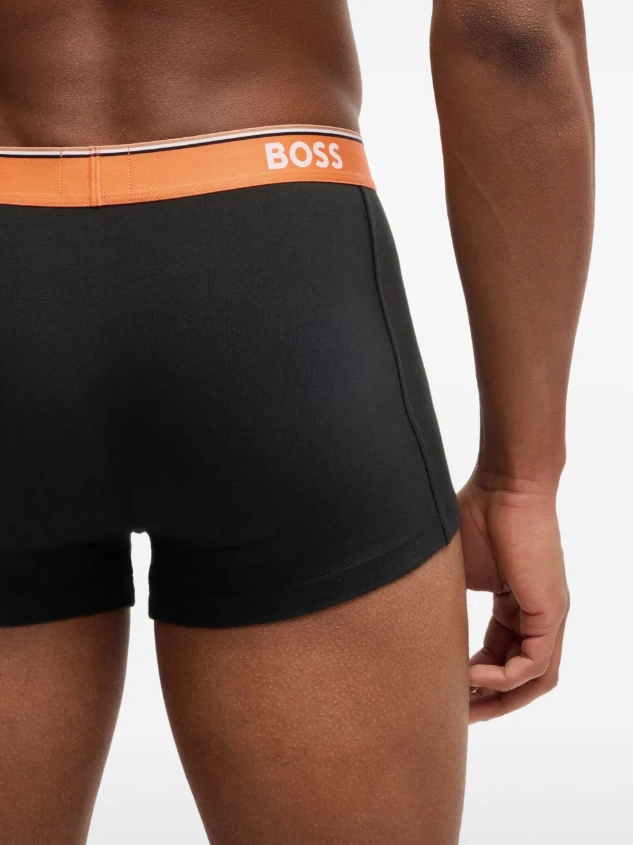 BOSS three-pack of stretch cotton boxer briefs