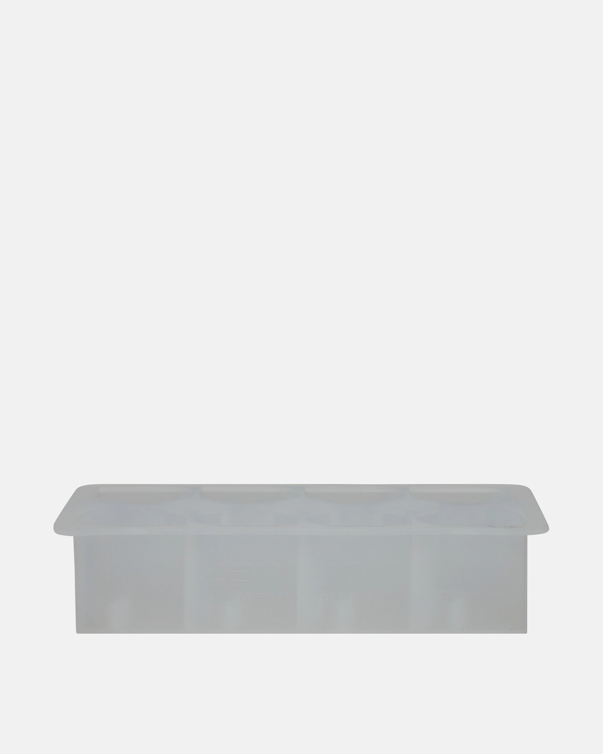C Logo Ice Cube Tray Clear