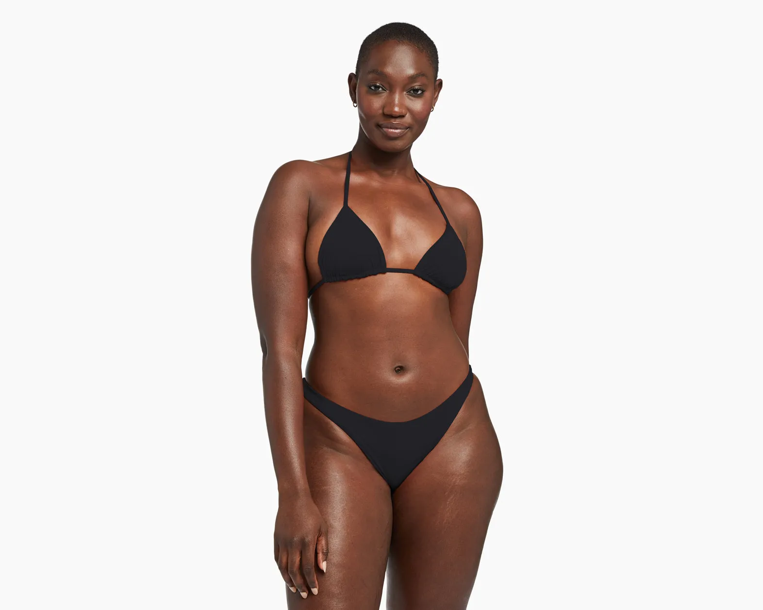 California High Leg Bikini Bottom