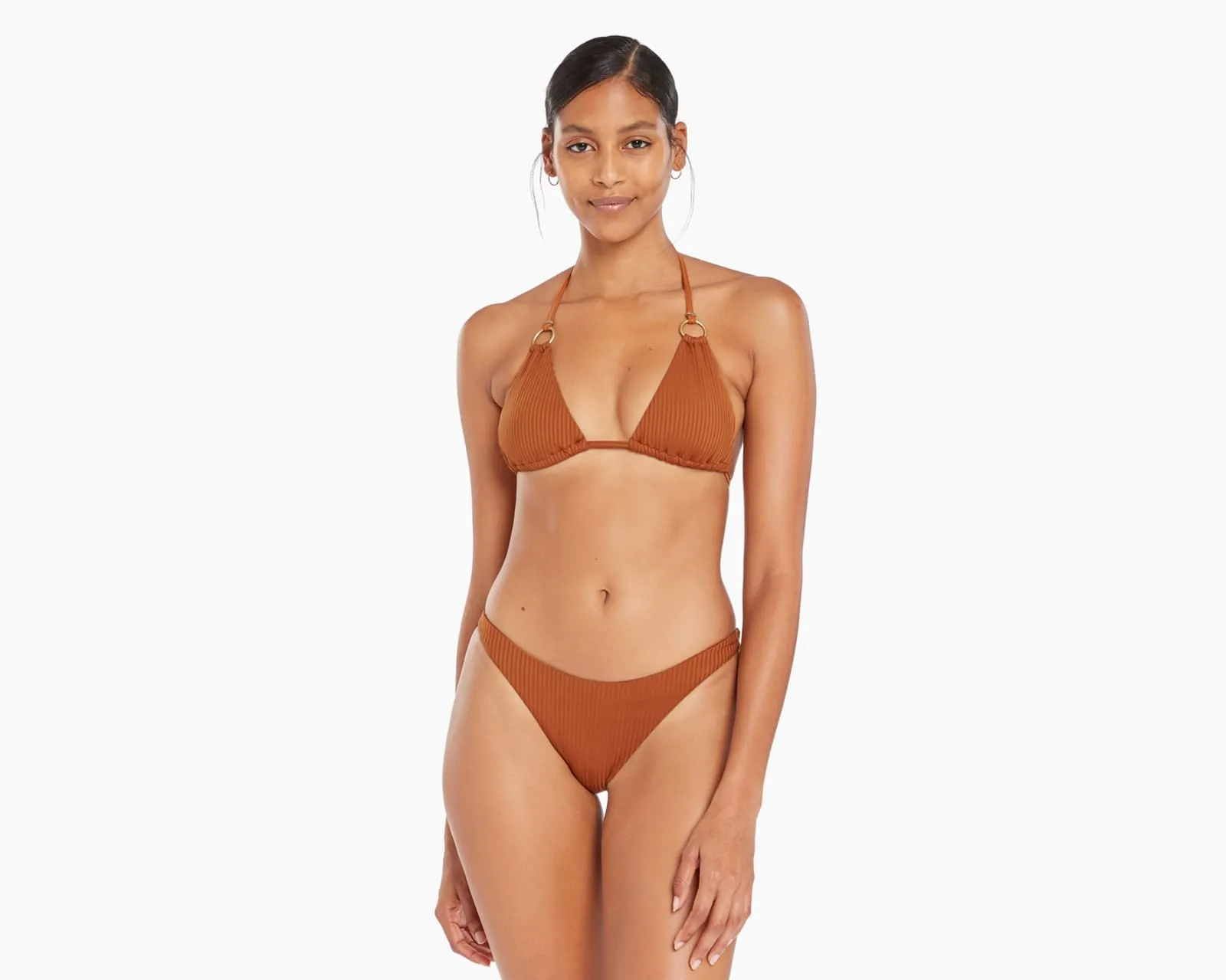 California High Leg Bikini Bottom
