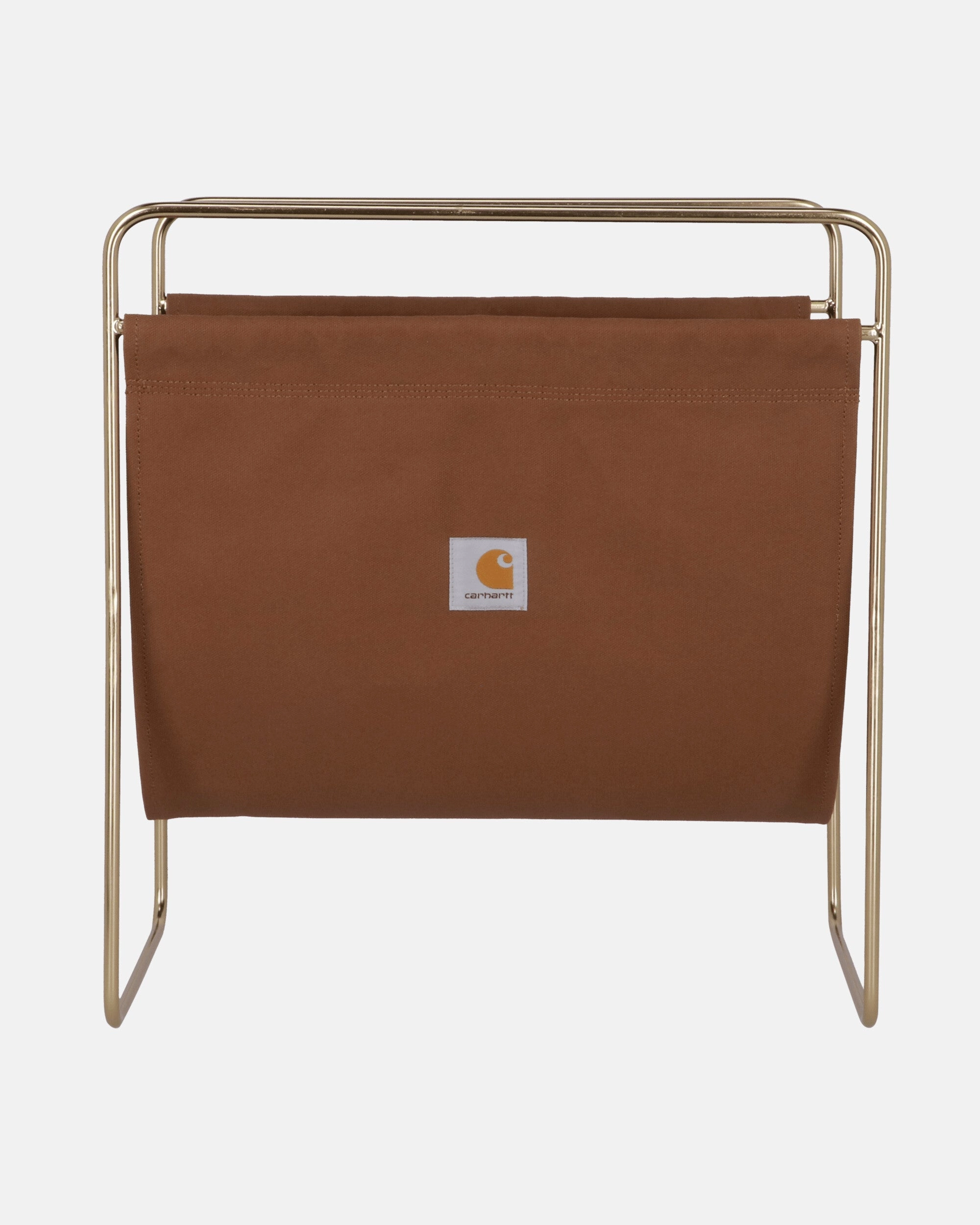 Canvas Magazine Stand Hamilton Brown