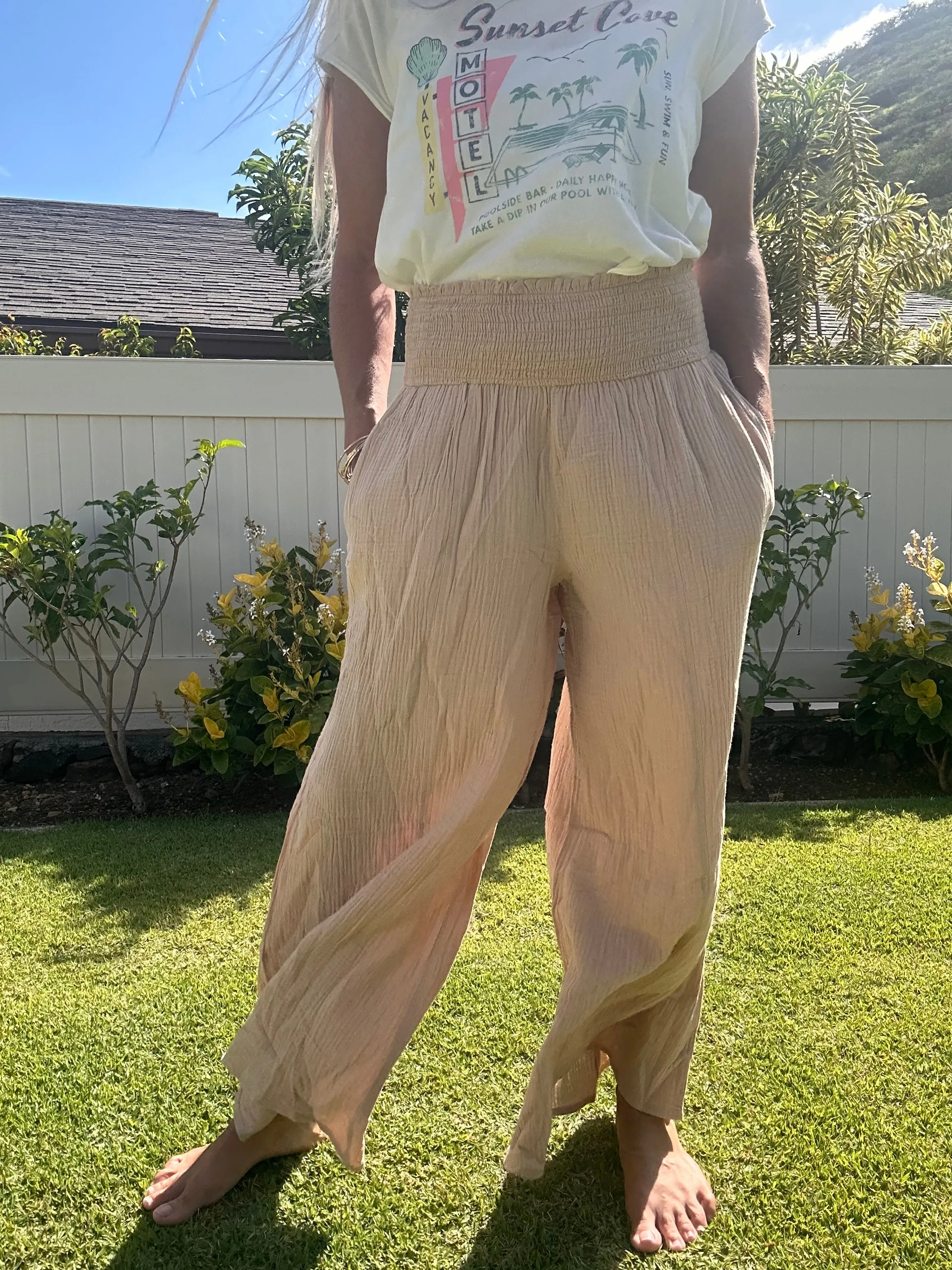 Carry Me Away gauze pant