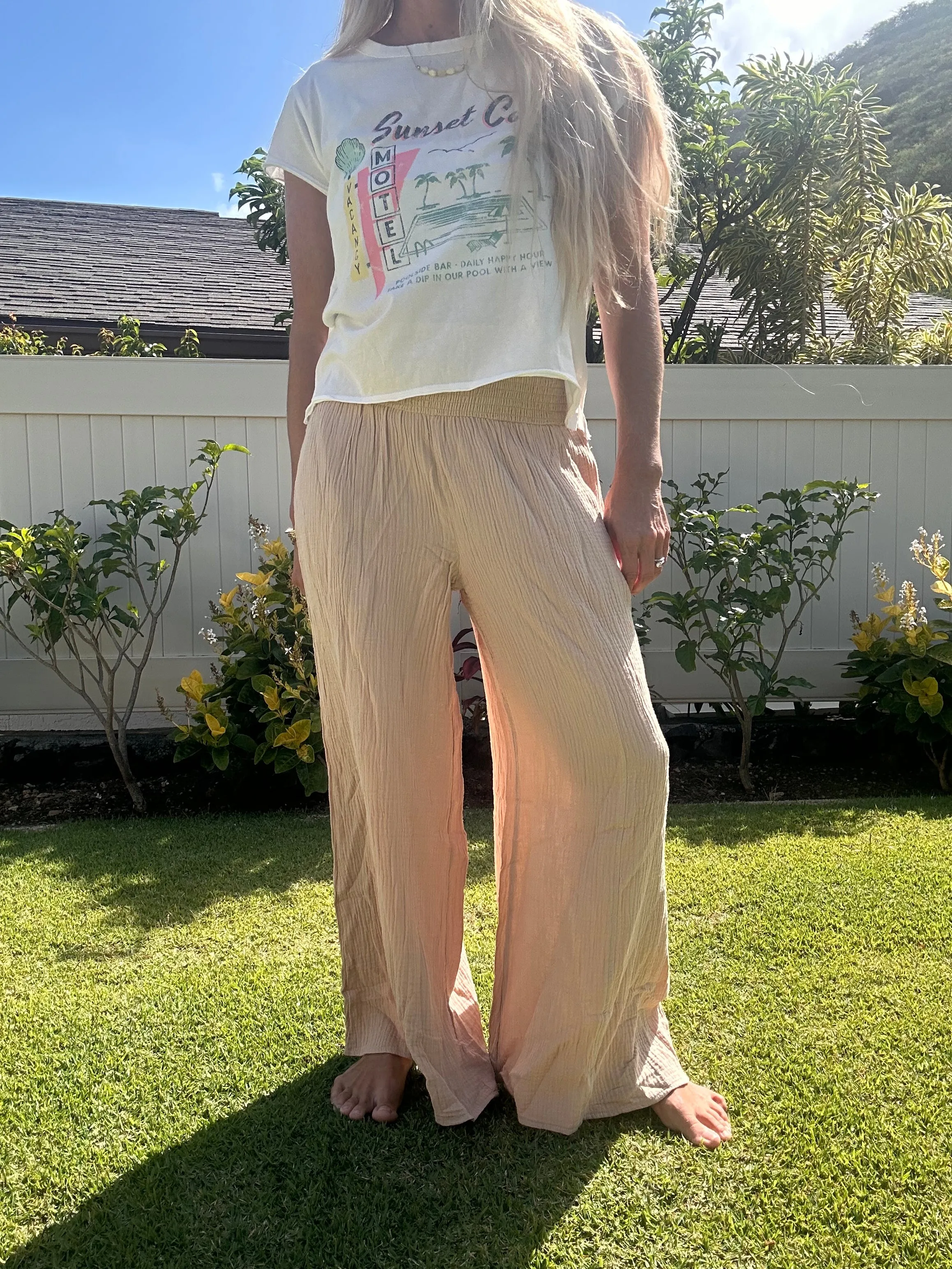 Carry Me Away gauze pant