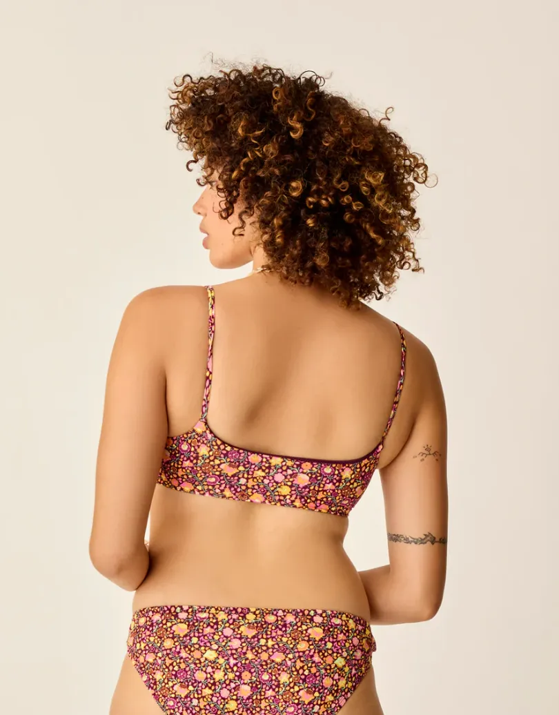 CARVE DESIGNS Escondido Bikini Top - Garden