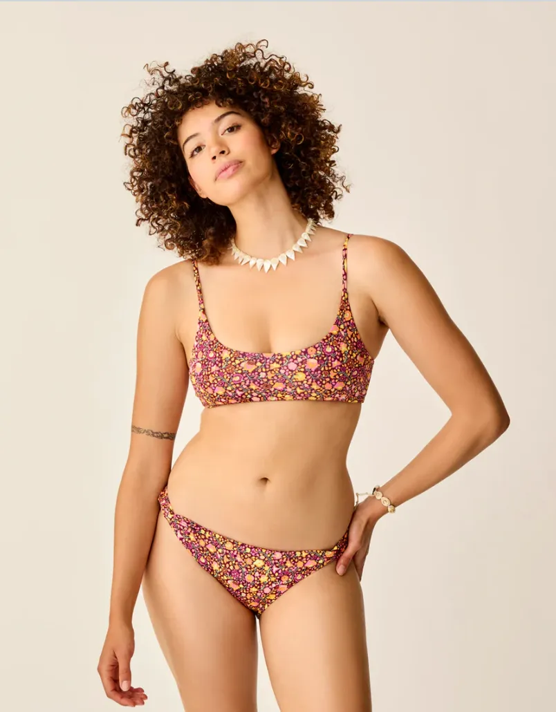 CARVE DESIGNS Laguna Bikini Bottom - Garden