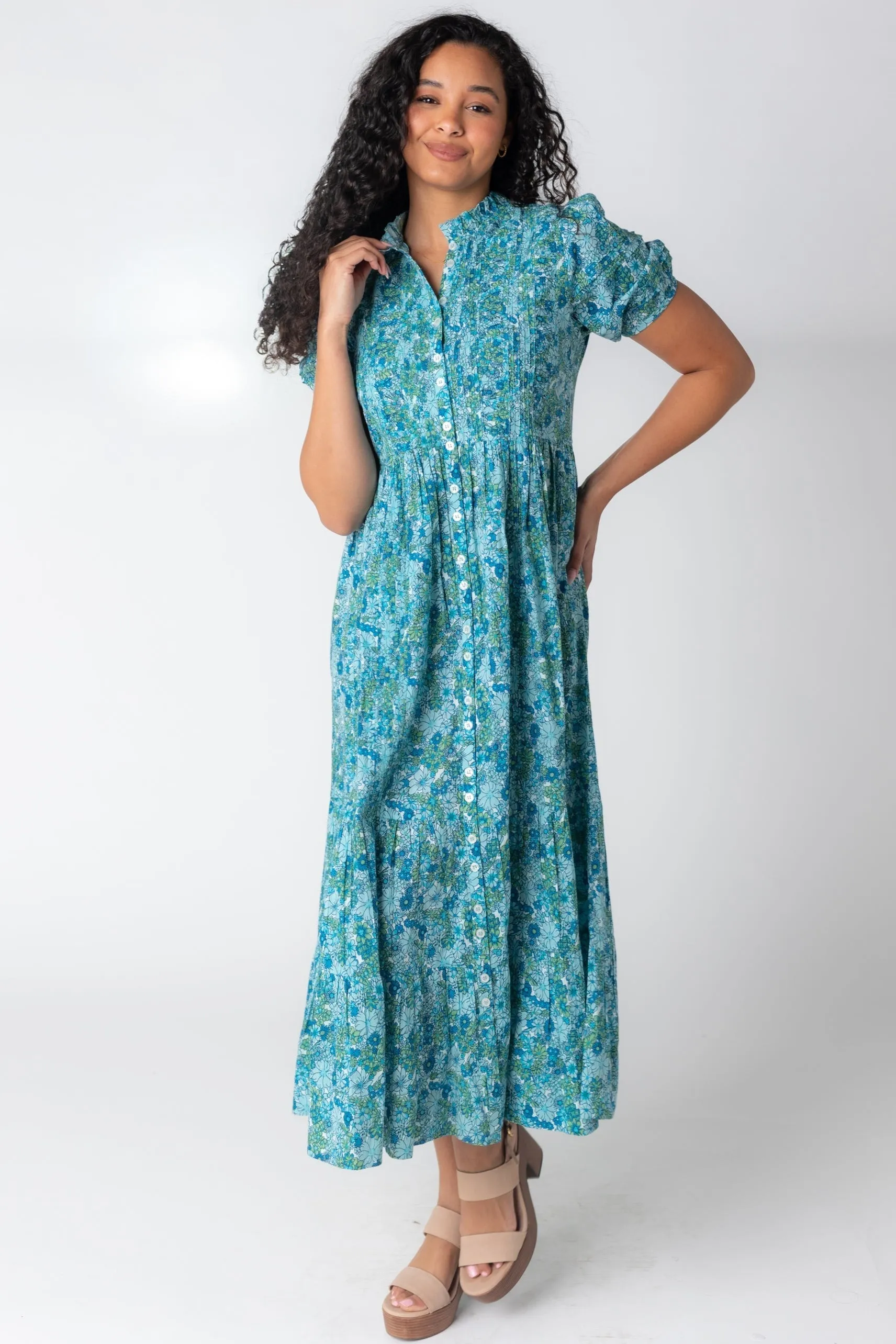 Citrus Flower Fields Dress