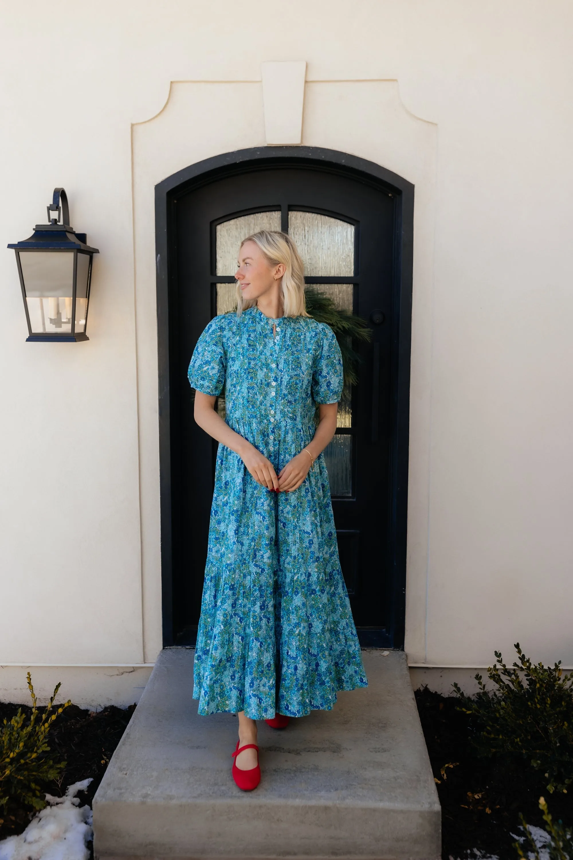 Citrus Flower Fields Dress