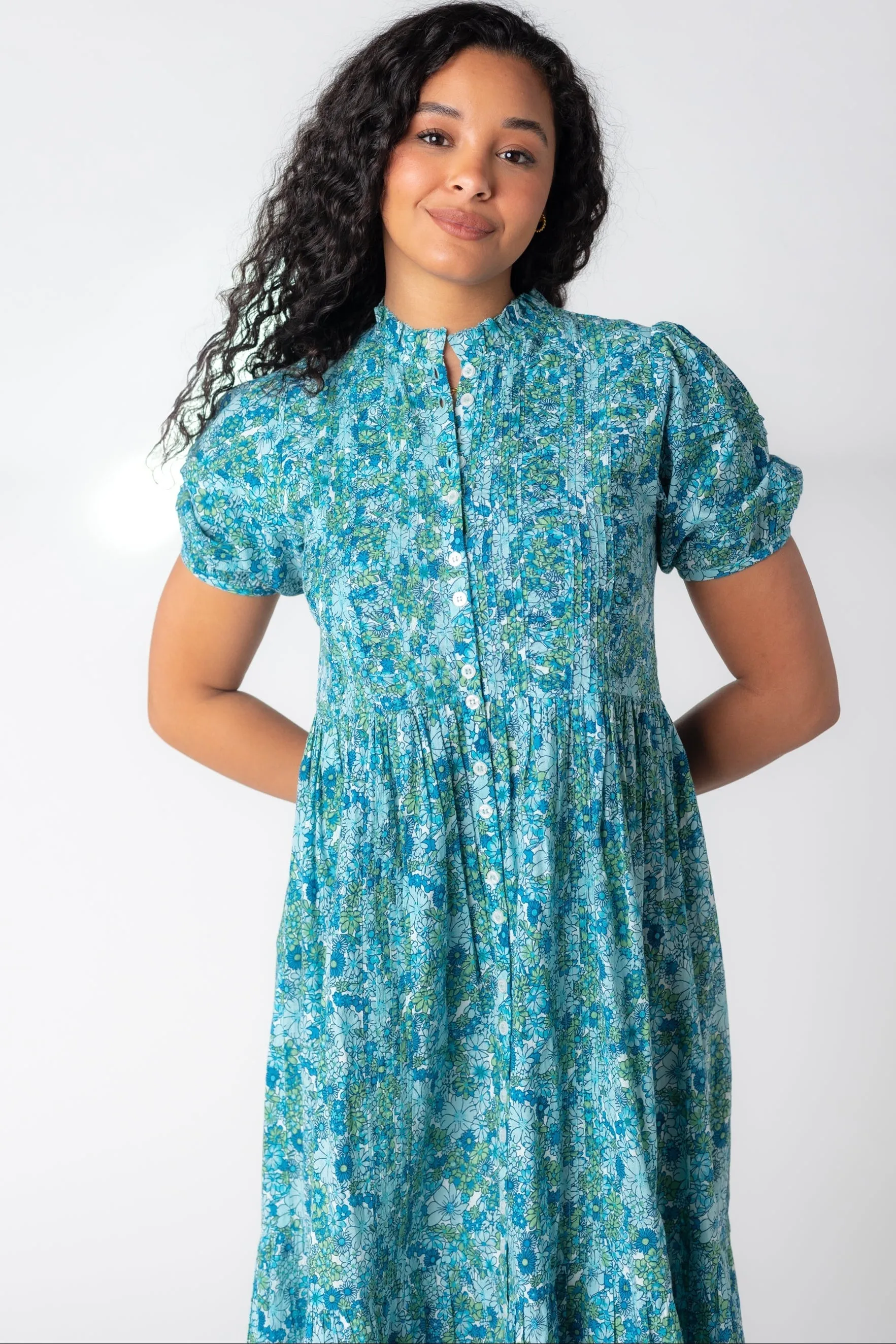 Citrus Flower Fields Dress