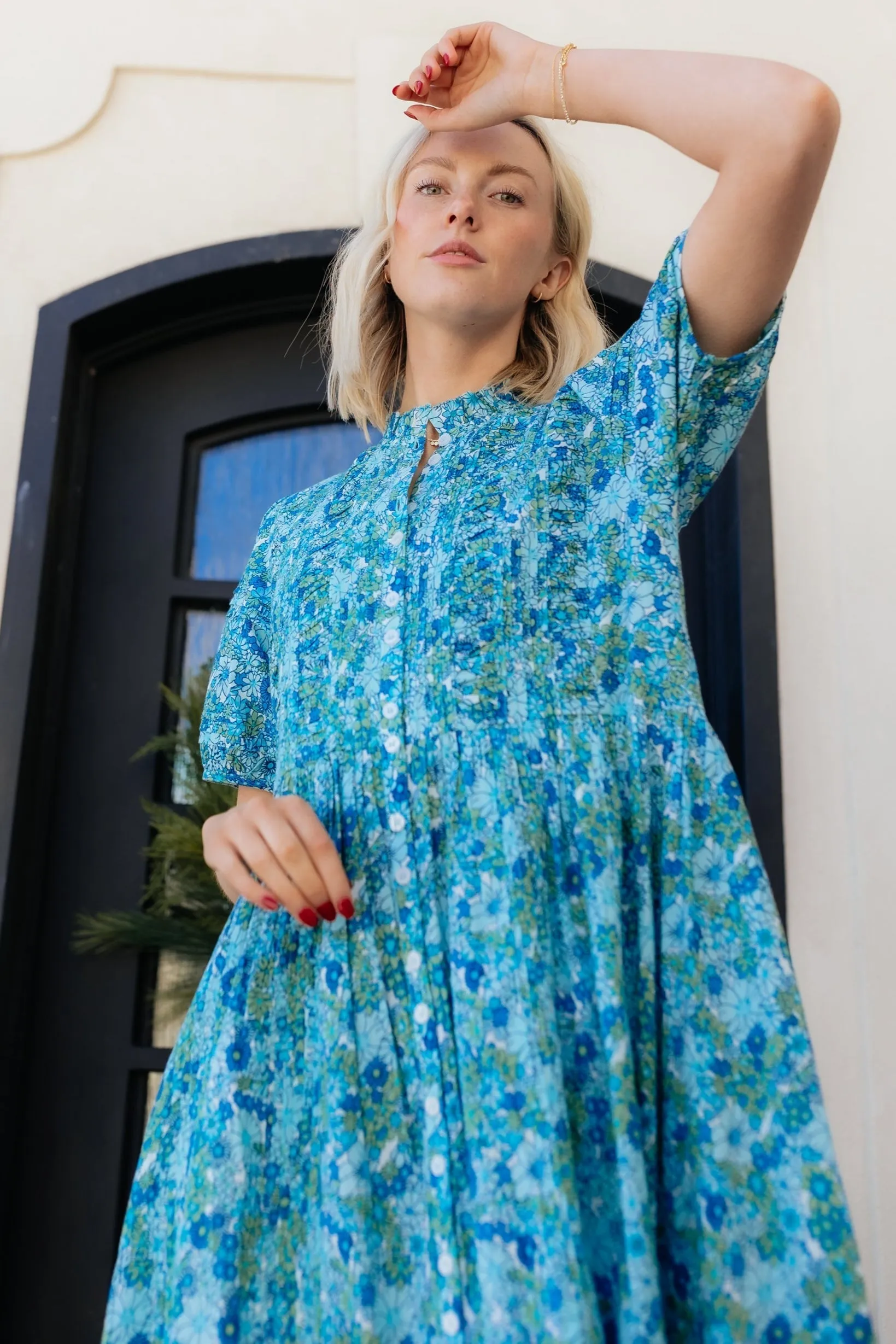 Citrus Flower Fields Dress