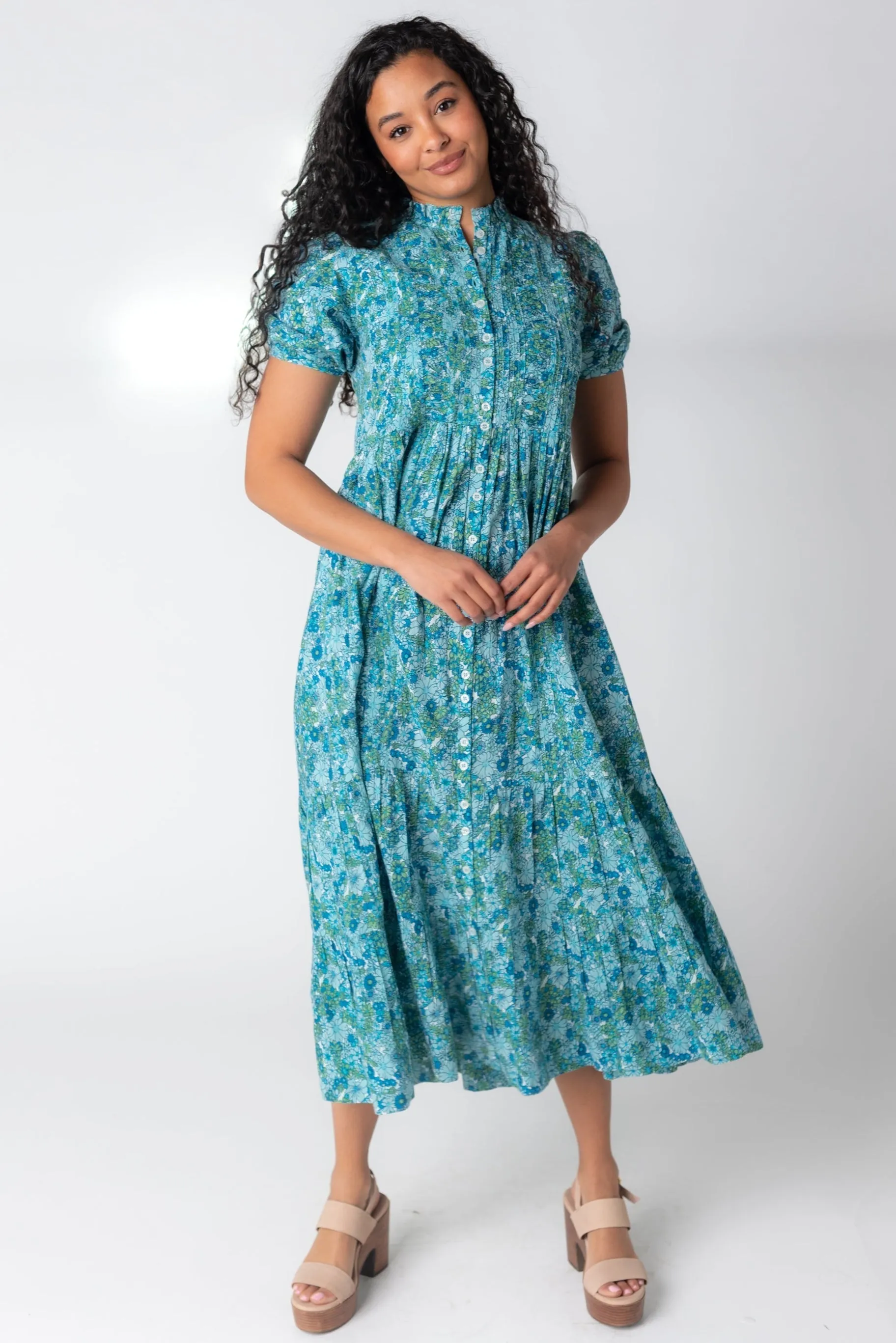 Citrus Flower Fields Dress