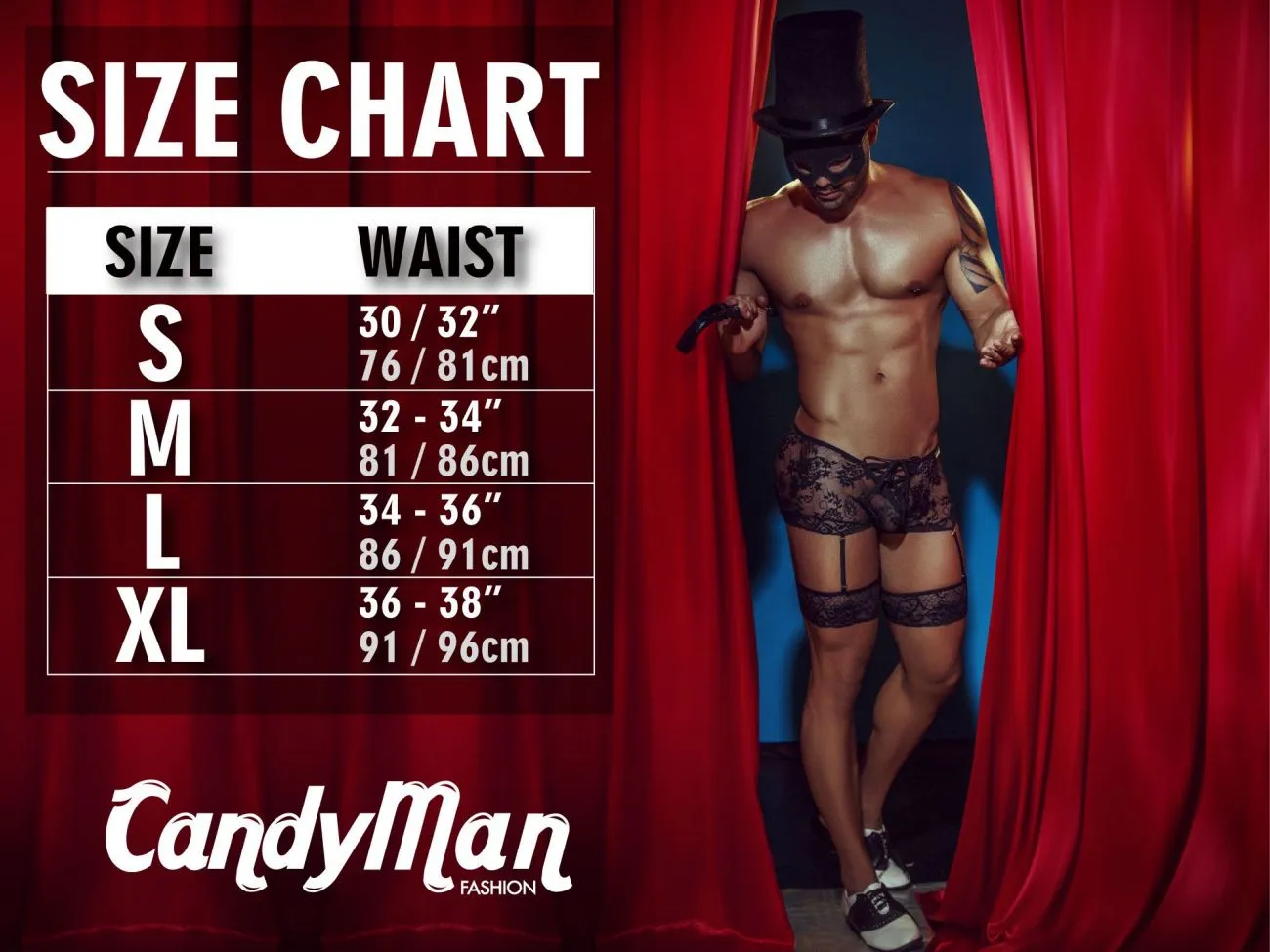 Clothing_Candyman_Underwear Bowtie and Cuffs Only