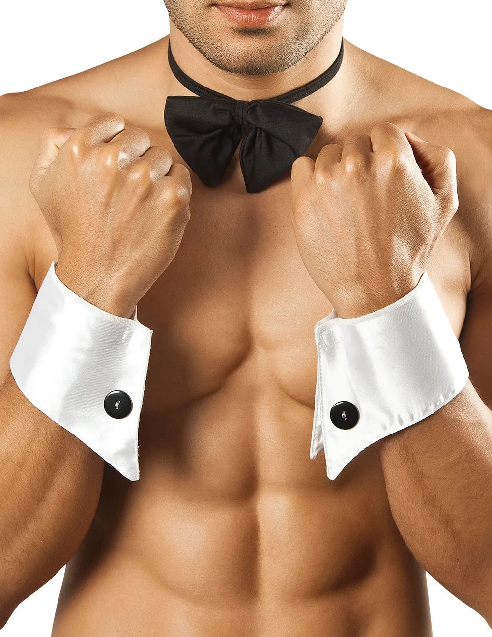 Clothing_Candyman_Underwear Bowtie and Cuffs Only
