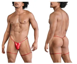 Clothing_Candyman_Underwear Chain-Garter Thongs