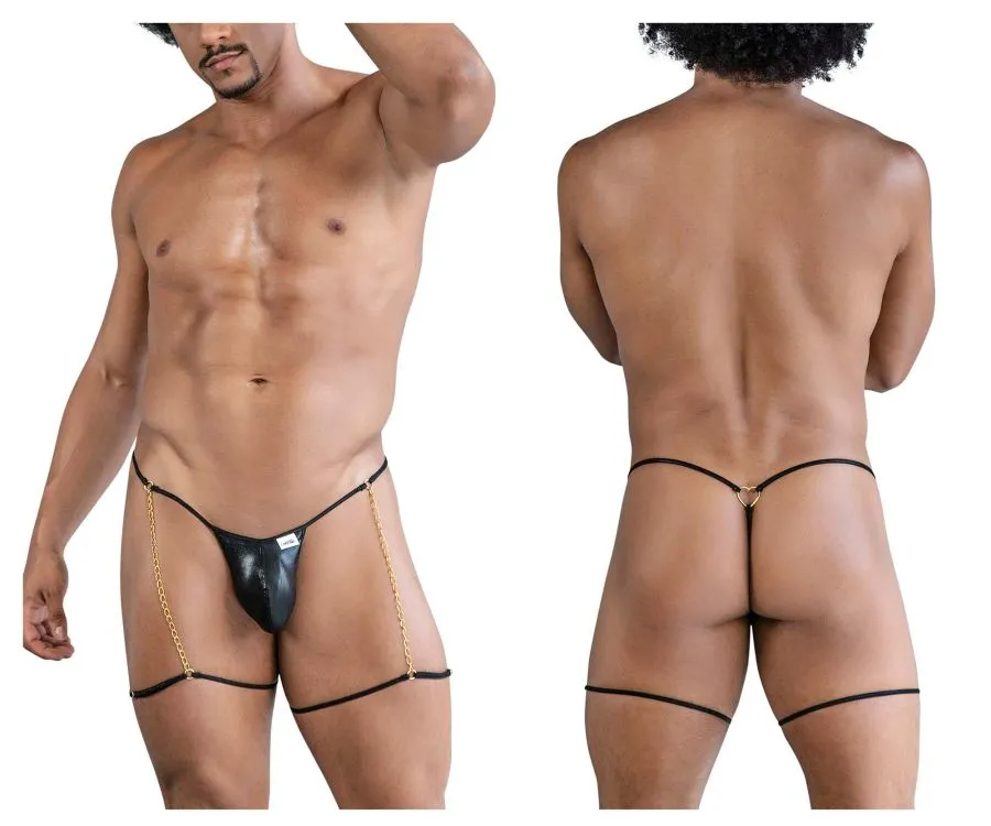 Clothing_Candyman_Underwear Chain-Garter Thongs
