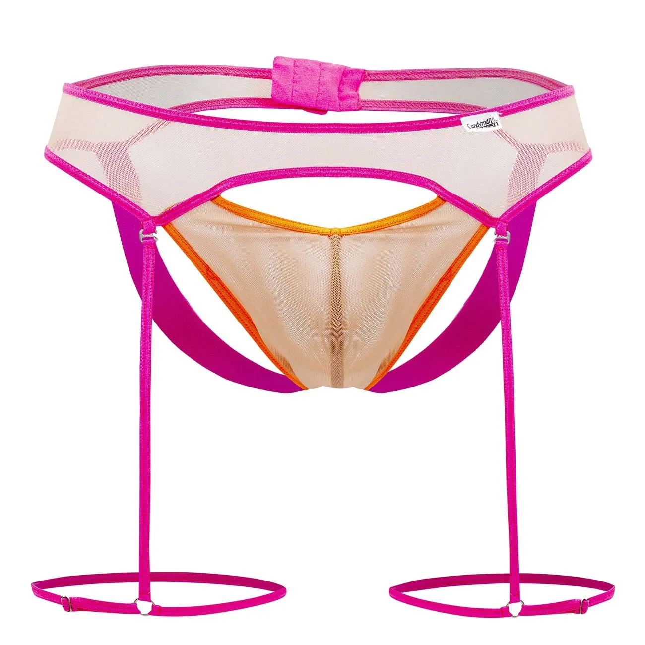Clothing_Candyman_Underwear Garter Jock Two Piece Set