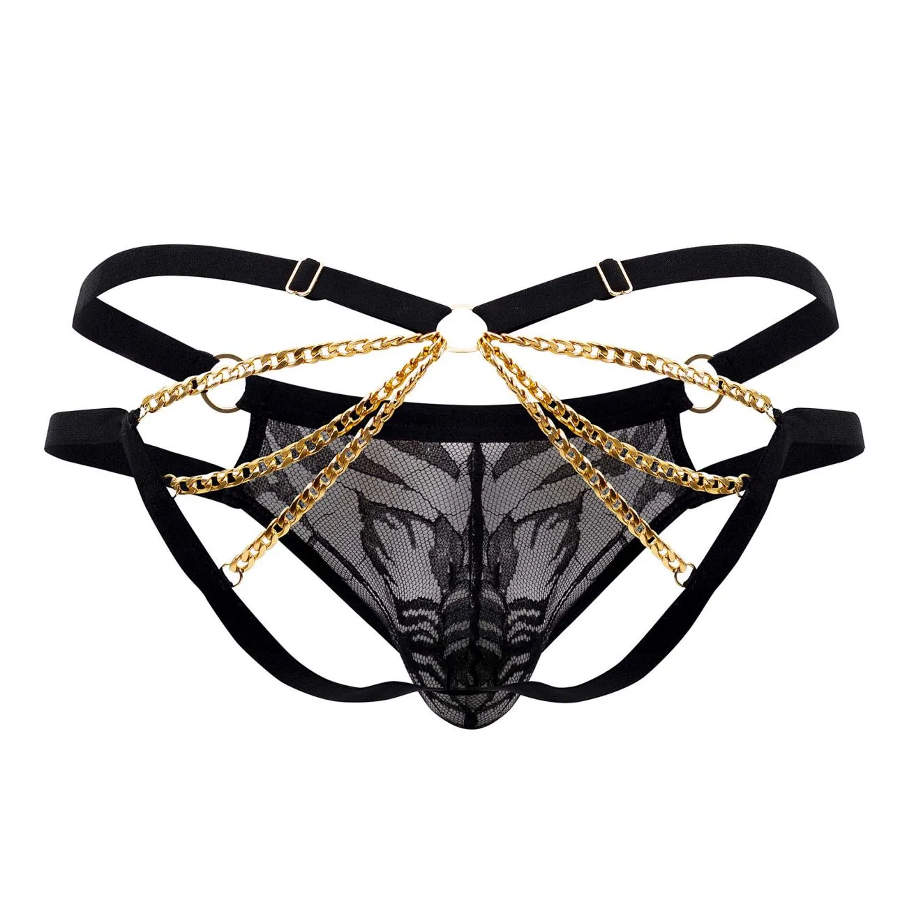 Clothing_Candyman_Underwear Lace and Chain Bikini