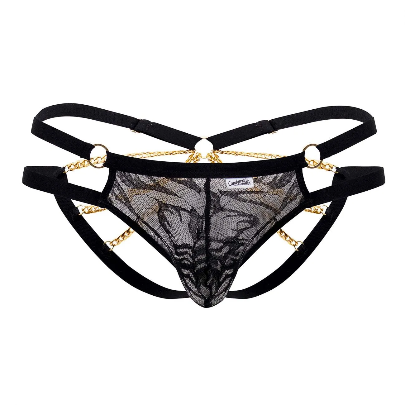 Clothing_Candyman_Underwear Lace and Chain Bikini