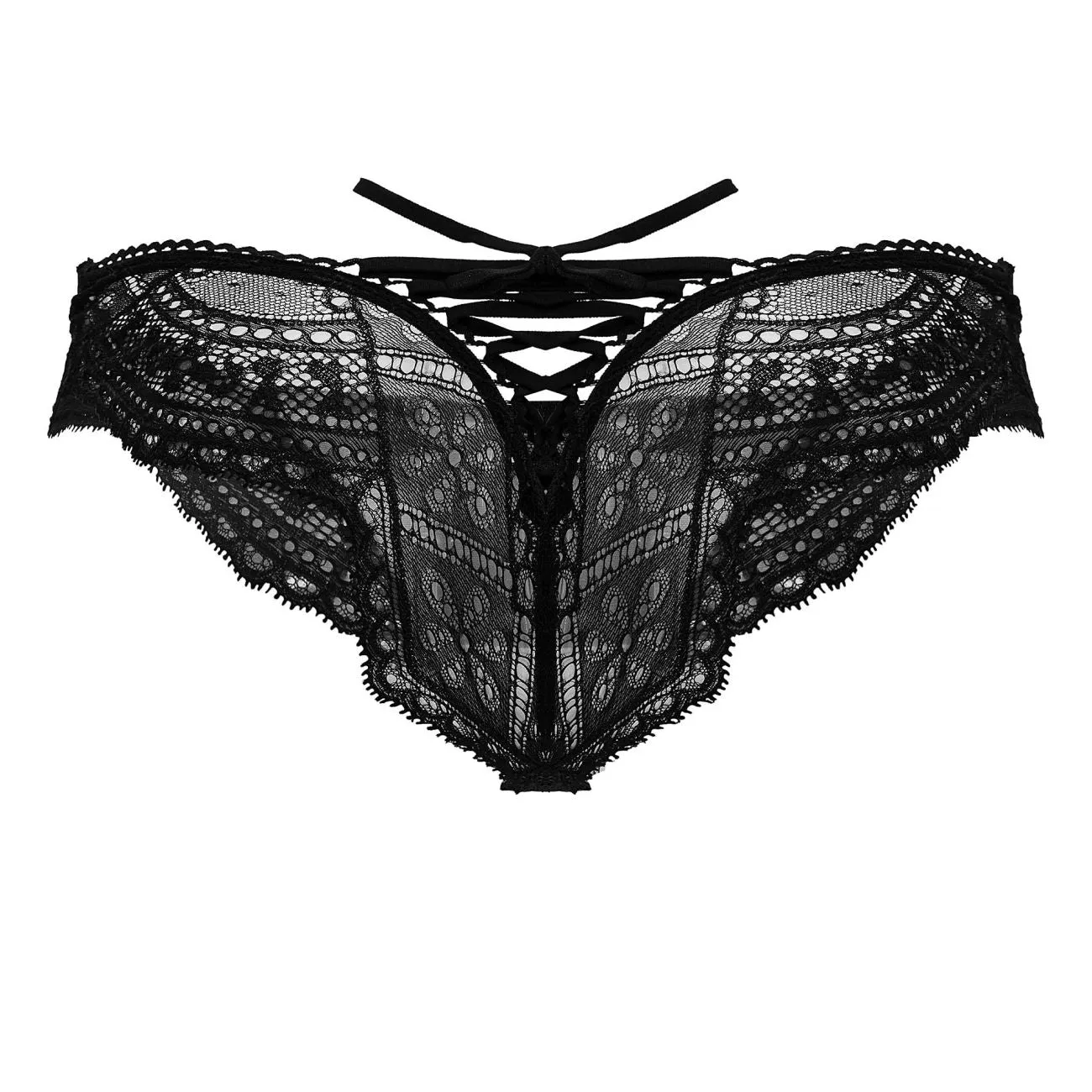 Clothing_Candyman_Underwear Lace-Mesh Thongs