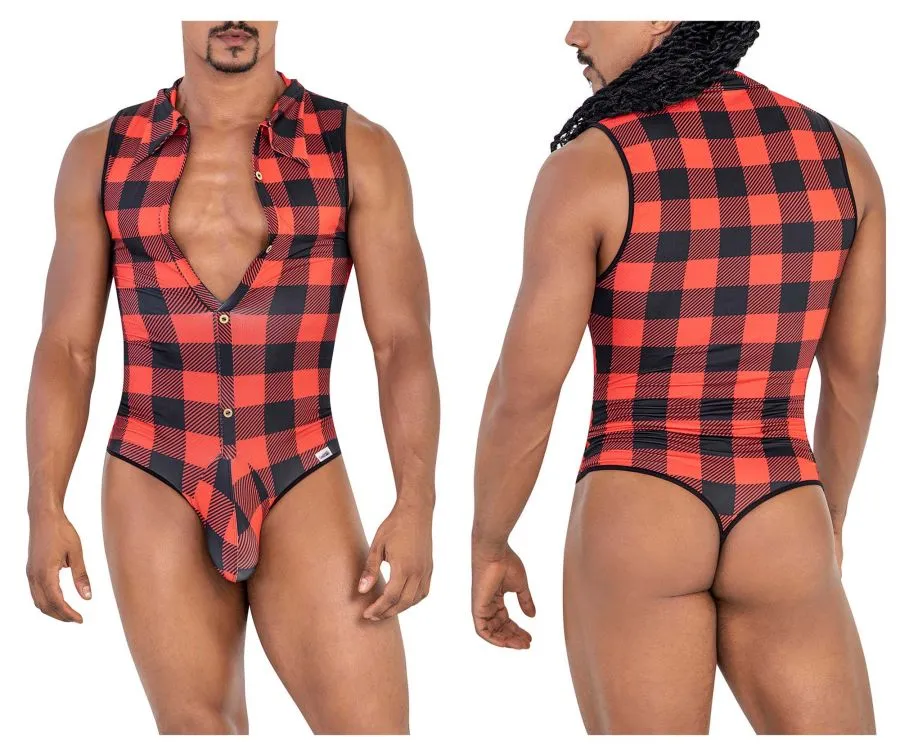 Clothing_Candyman_Underwear Lumberjack Bodysuit