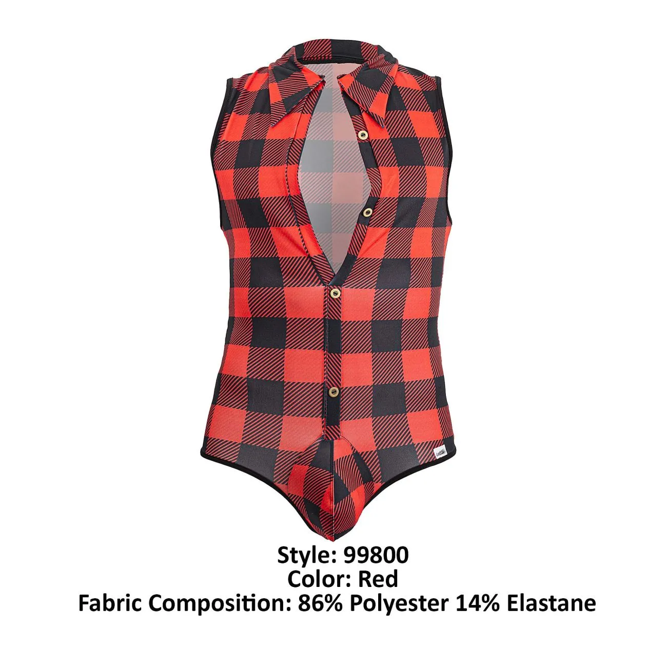 Clothing_Candyman_Underwear Lumberjack Bodysuit