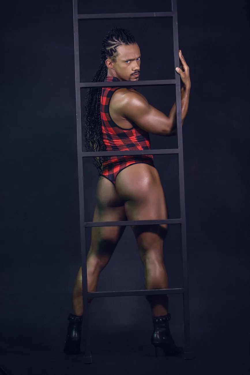 Clothing_Candyman_Underwear Lumberjack Bodysuit