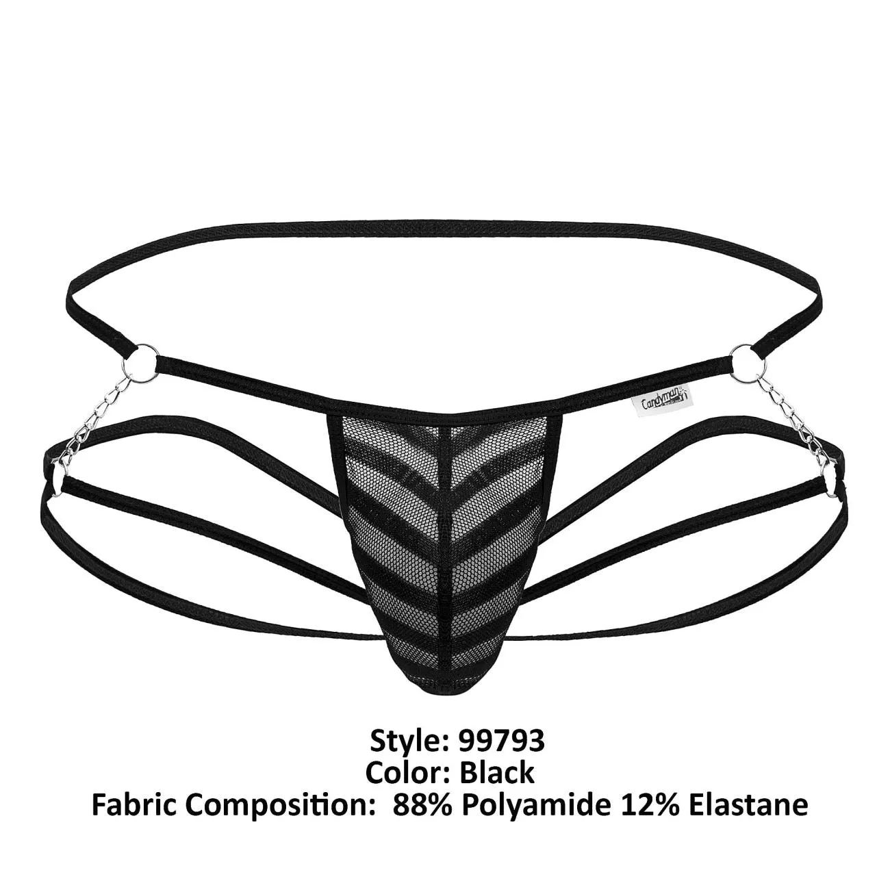 Clothing_Candyman_Underwear Mesh Jock Thongs