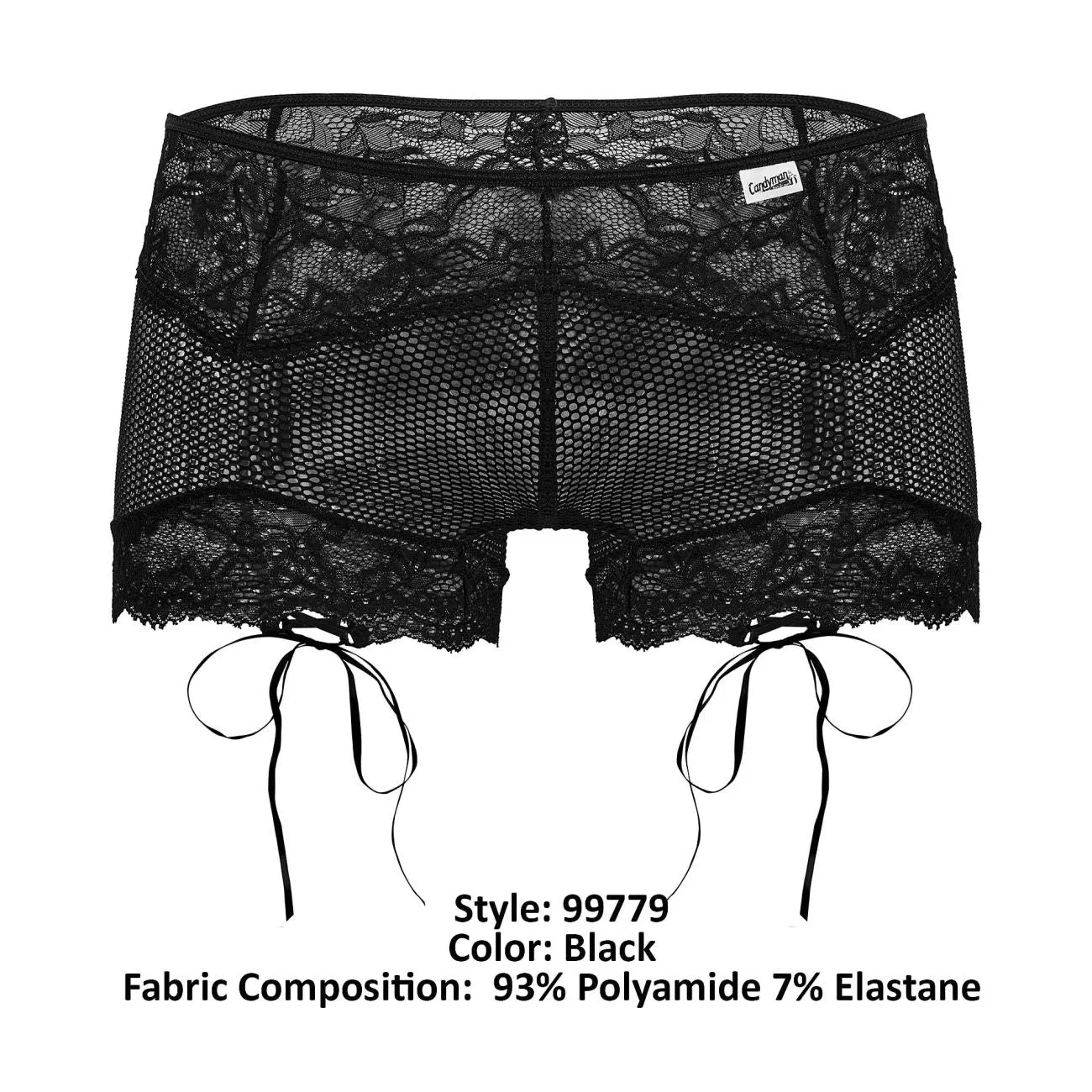 Clothing_Candyman_Underwear Mesh Lace Trunks