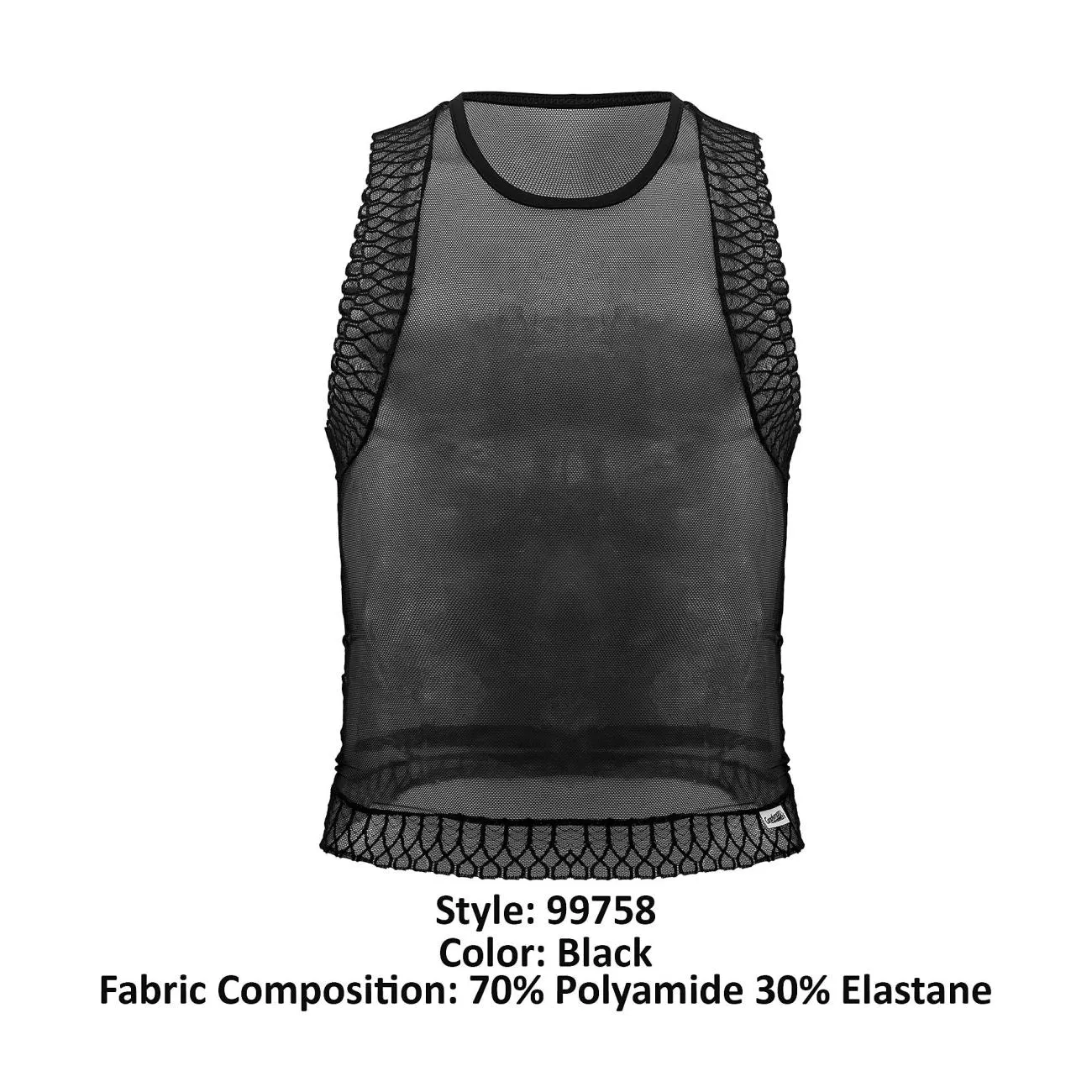 Clothing_Candyman_Underwear Mesh Tank Top