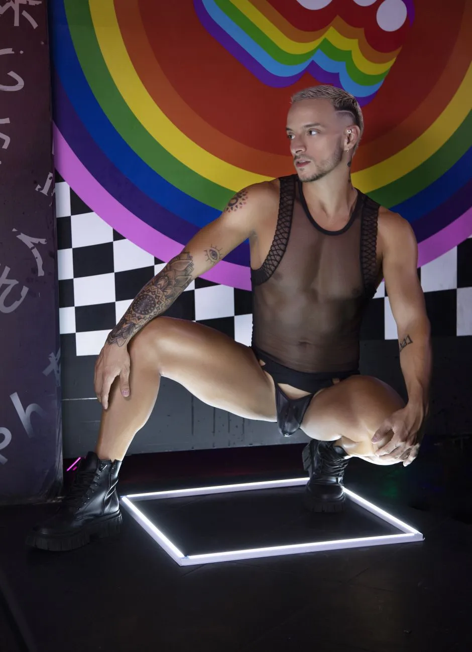 Clothing_Candyman_Underwear Mesh Tank Top