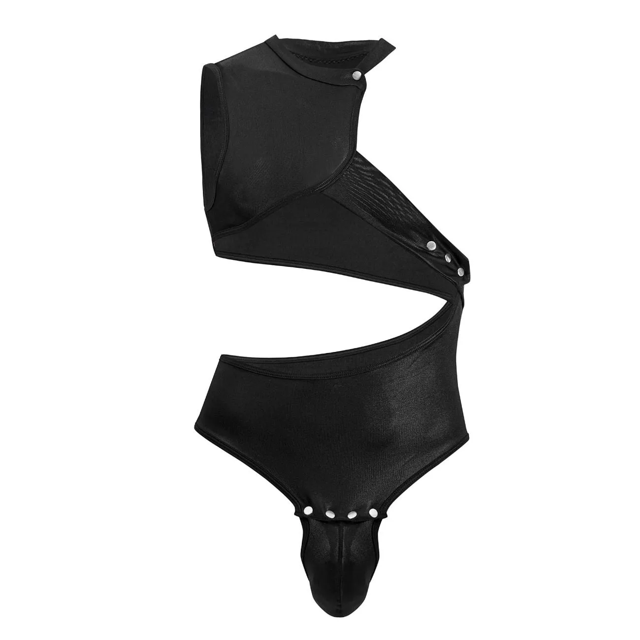 Clothing_Candyman_Underwear One Shoulder Bodysuit