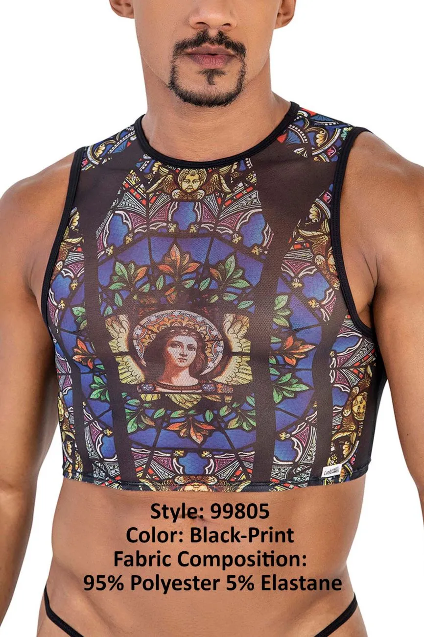 Clothing_Candyman_Underwear Stained Glass Tank Top