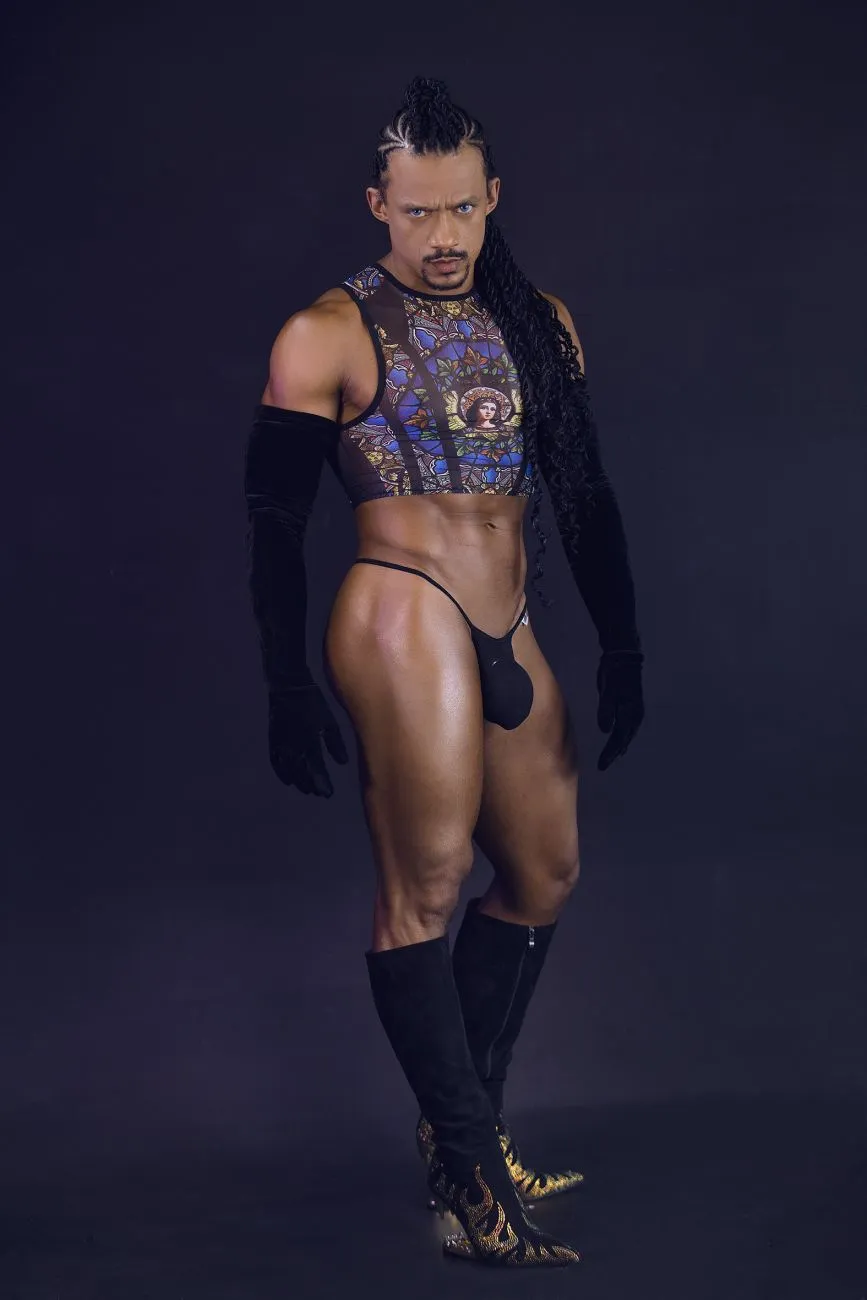 Clothing_Candyman_Underwear Stained Glass Tank Top