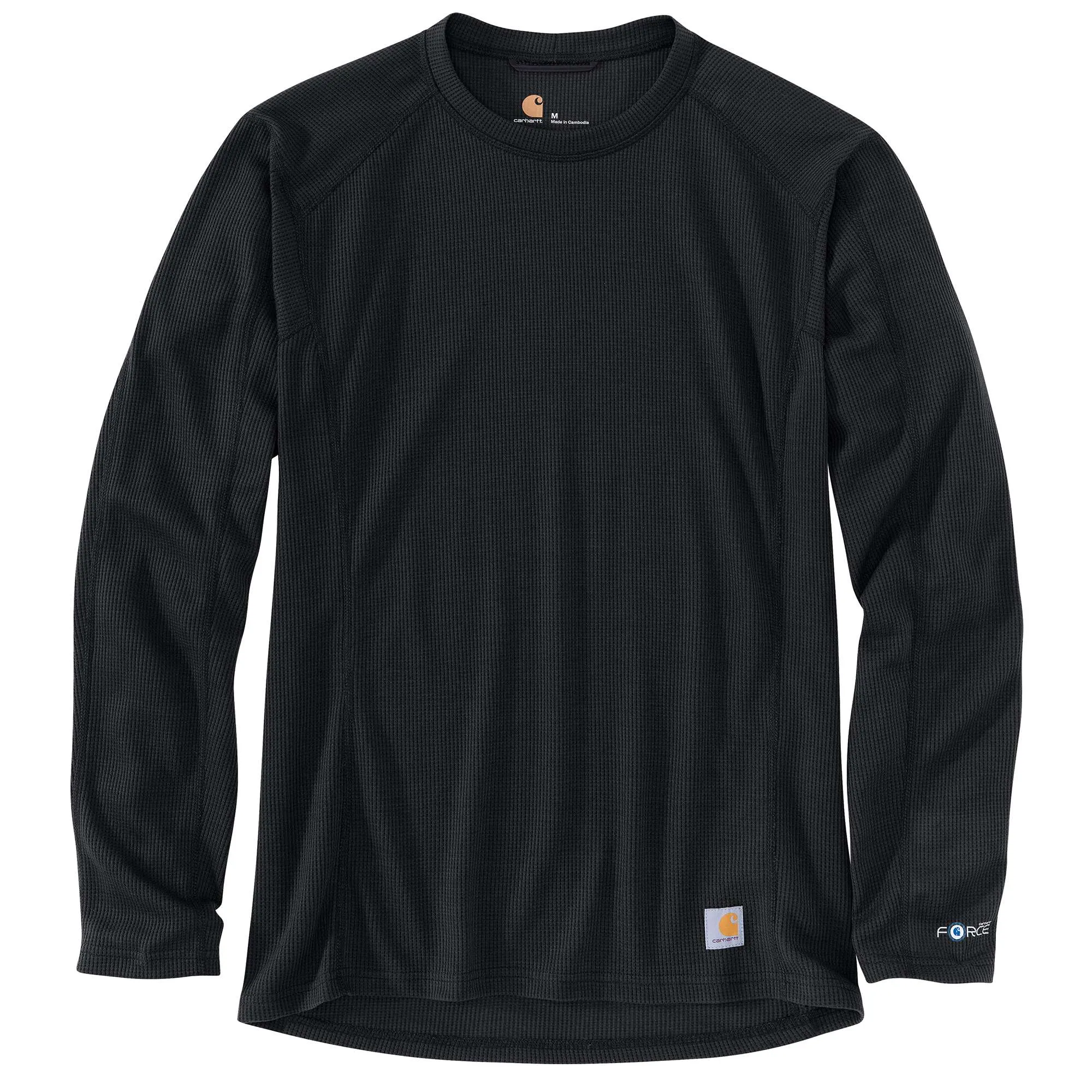 Clothing_Carhartt_Underwear Base Force Midweight Waffle-Knit Classic Big Crew