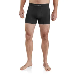 Clothing_Carhartt_Underwear Men's Base Force 5 inch Tech Cotton Boxer Brief - 2 Pack