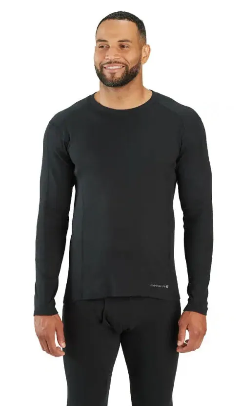 Clothing_Carhartt_Underwear Men's Big Midweight Cotton Rib Base Layer Crewneck