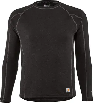 Clothing_Carhartt_Underwear Men's Force Heavyweight Synthetic Wool-Blend Fleece Base Layer Crewneck Top