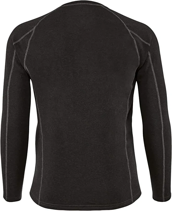 Clothing_Carhartt_Underwear Men's Force Heavyweight Synthetic Wool-Blend Fleece Base Layer Crewneck Top