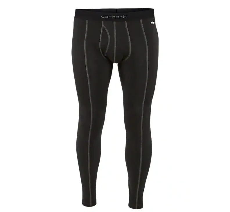 Clothing_Carhartt_Underwear Men's Force Heavyweight Synthetic Wool-Blend Fleece Base Layer Pants