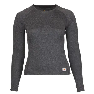 Clothing_Carhartt_Underwear Women's Force Heavyweight Synthetic-Wool Blend Base Layer Crewneck Top