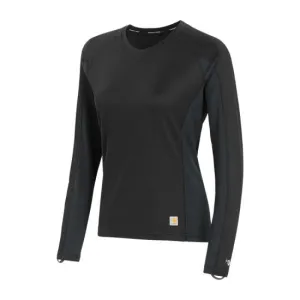 Clothing_Carhartt_Underwear Women's Force Midweight Micro-Grid Base Layer Crewneck
