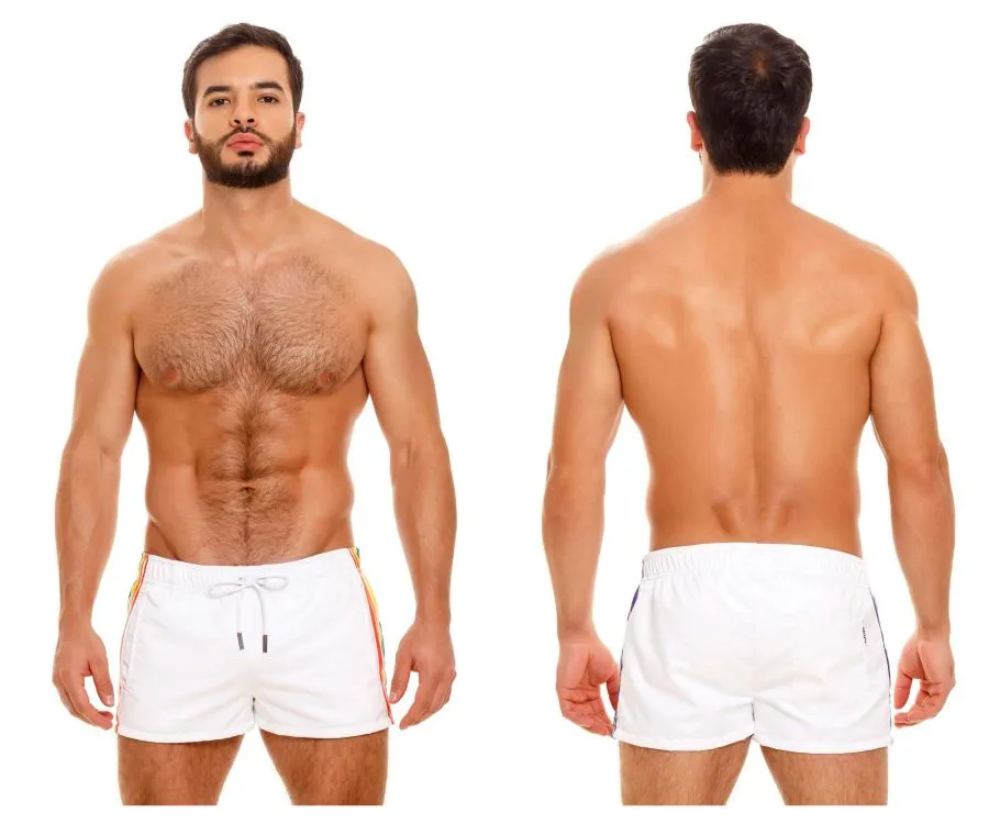 Clothing_Jor_Underwear Rainbow Swim Trunks