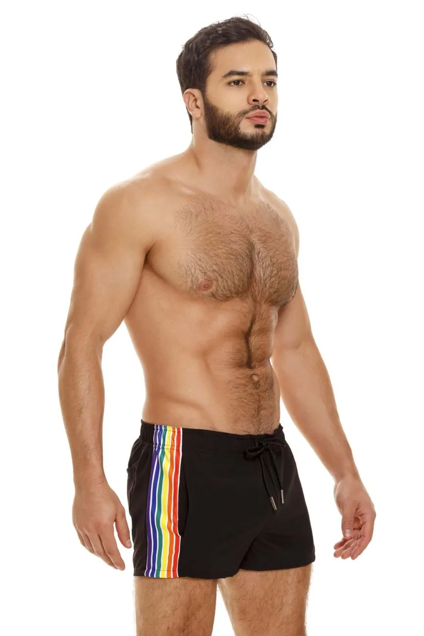 Clothing_Jor_Underwear Rainbow Swim Trunks