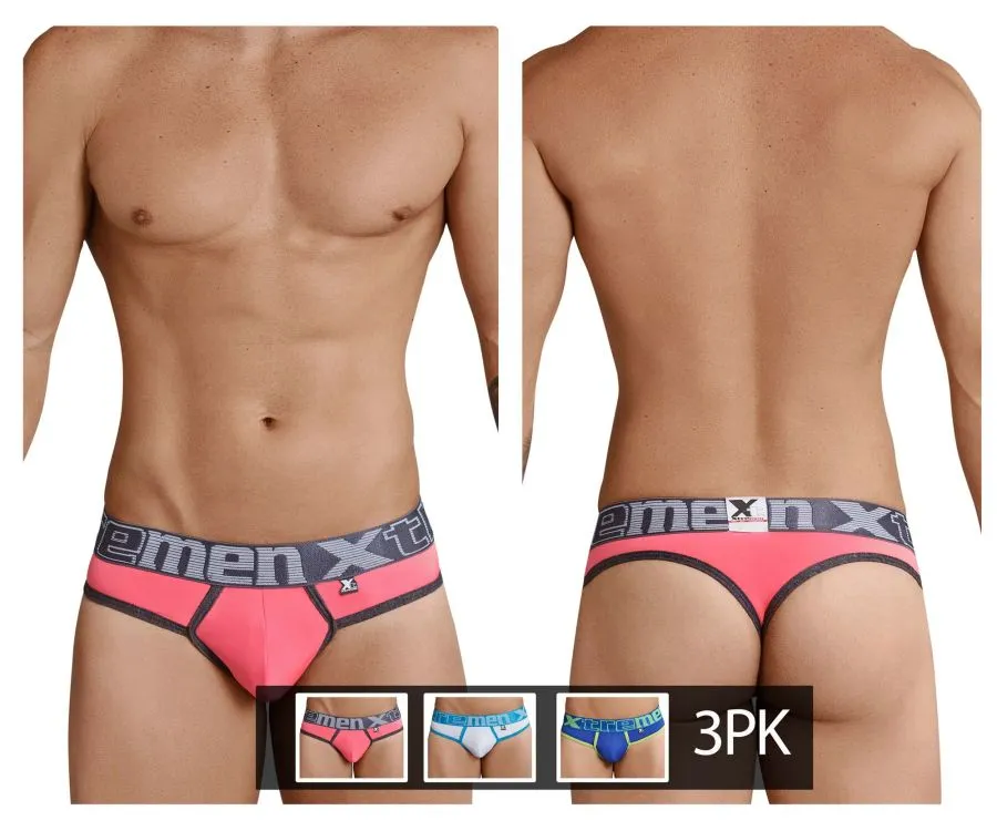 Clothing_Xtremen_Underwear 3PK Thongs