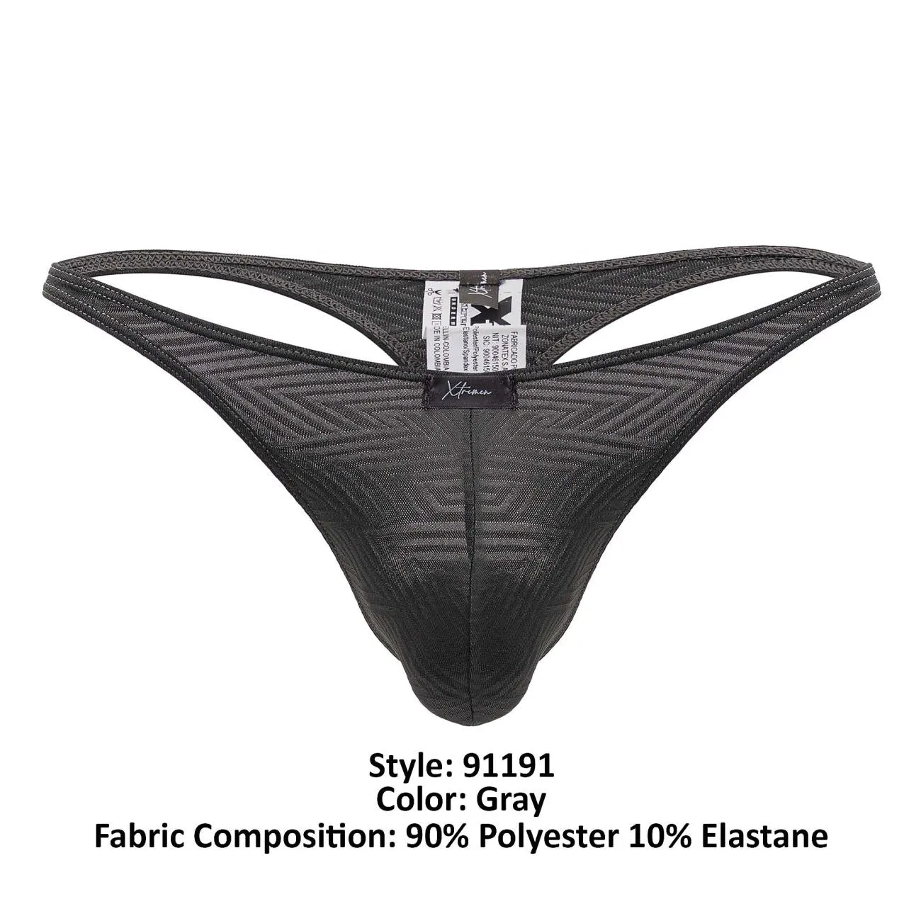 Clothing_Xtremen_Underwear Jacquard Thongs